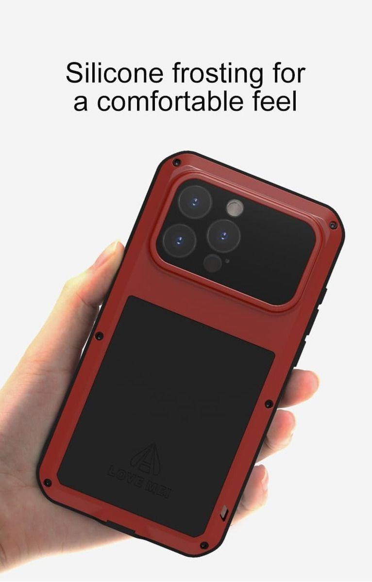 Carcasa Blindada Love Mei Armadura Para iPhone 15 Pro Max-4