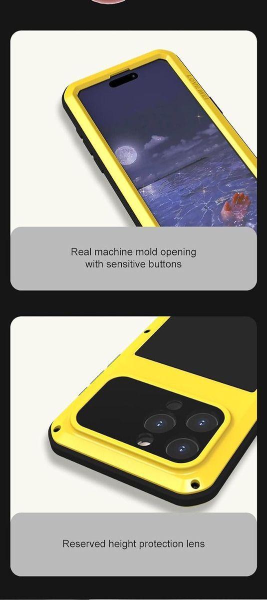 Carcasa Blindada Love Mei Armadura Para iPhone 15 Pro Max-6