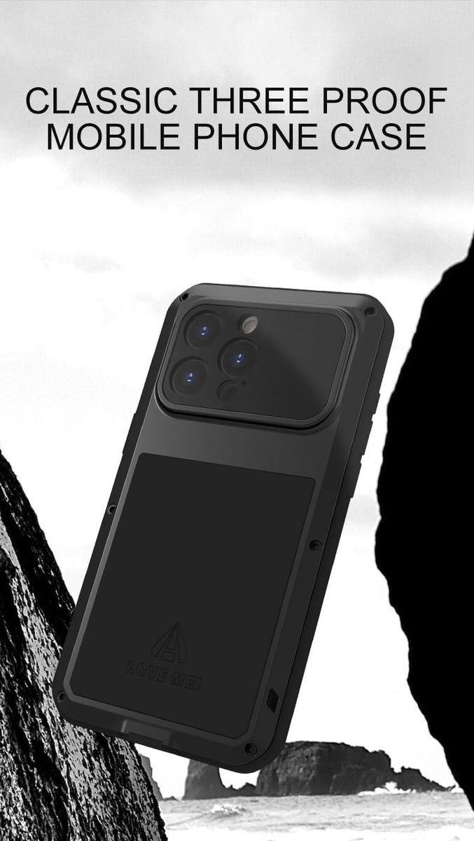 Carcasa Blindada Love Mei Armadura Para iPhone 15 Pro Max-8