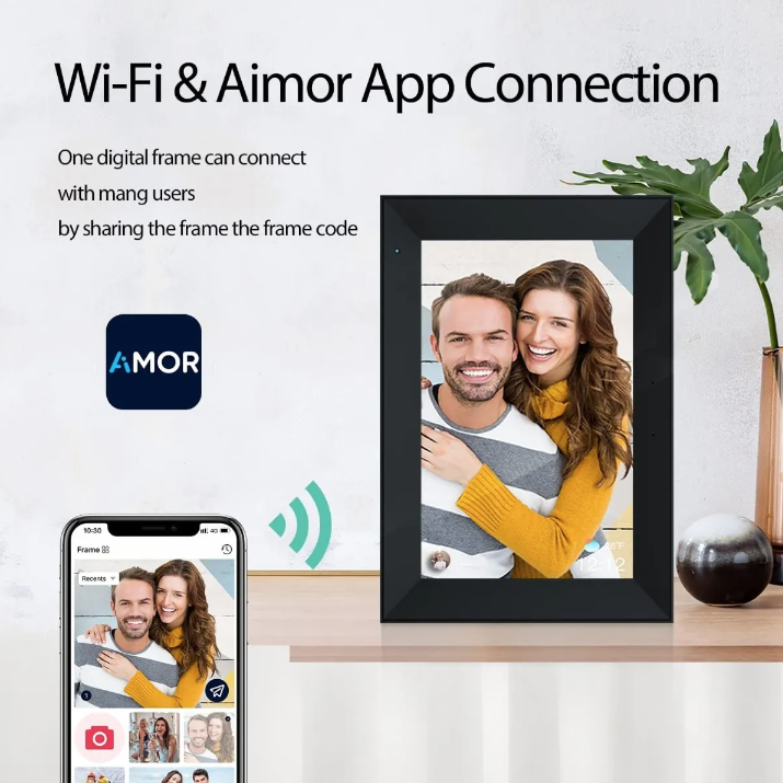 Marco Fotos Digitales Wifi 10 1 Inteligente Full Hd T ctil-5