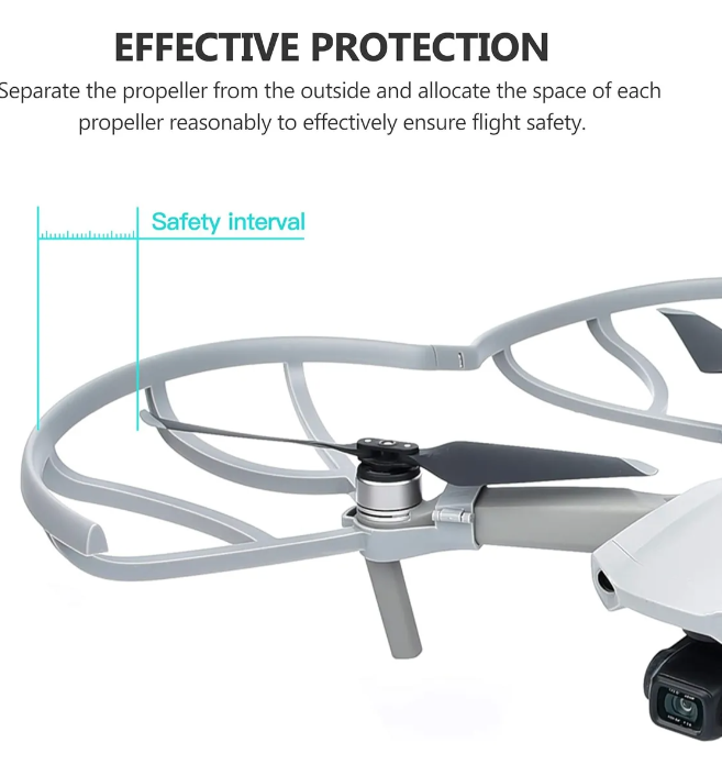 Protector De H lices Para Drone Dji Air 2s Mavic Air 2 Gris-3