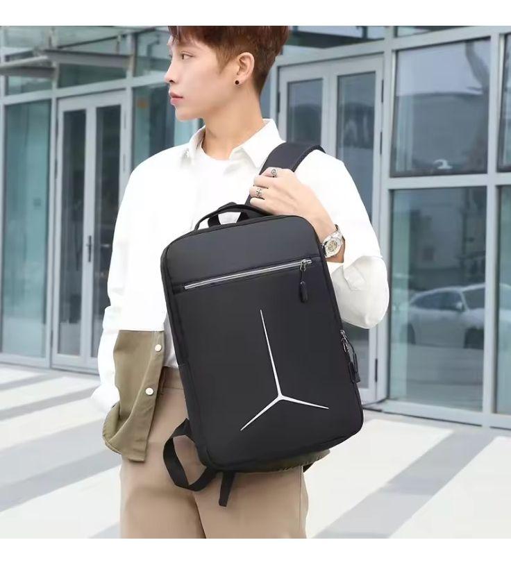 Mochila Para Notebook 15.6 Resistente Reflectante Usb-5