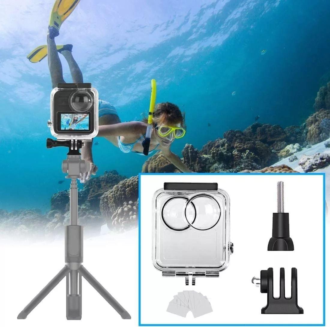 Carcasa Sumergible Para Gopro Max Carcasa 360 (20m) Firme-3