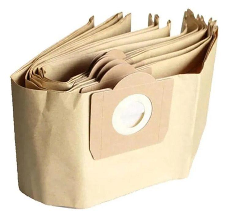Set 5 Bolsas Papel Aspiradora Para Karcher Wd3-se4001-nt 20-6
