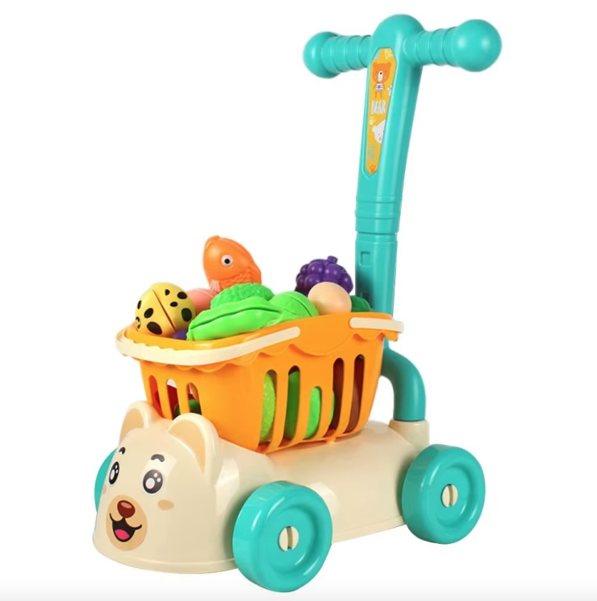 Carro Andador Correpasillos De Compras Frutas Verduras-6