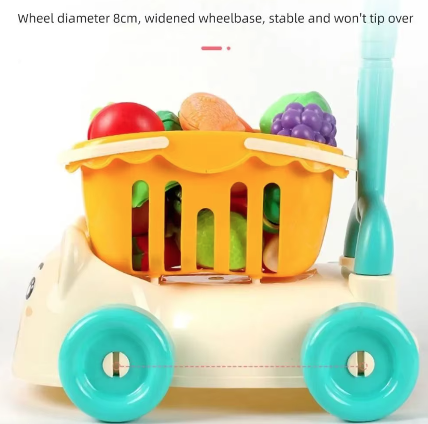 Carro Andador Correpasillos De Compras Frutas Verduras-7