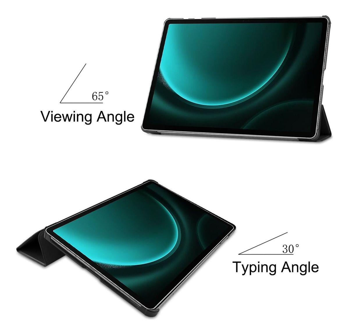 Carcasa Smart + Lámina Papel Para Galaxy Tab S9 Fe 10,9 X510-6