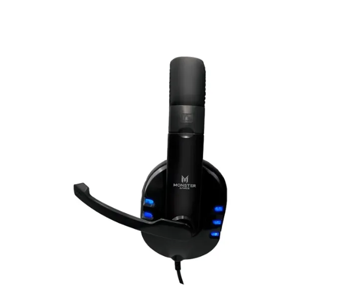 Audifonos Monster Gamer Bogey Mic Rgb Usb Aux Pc Ps4-3