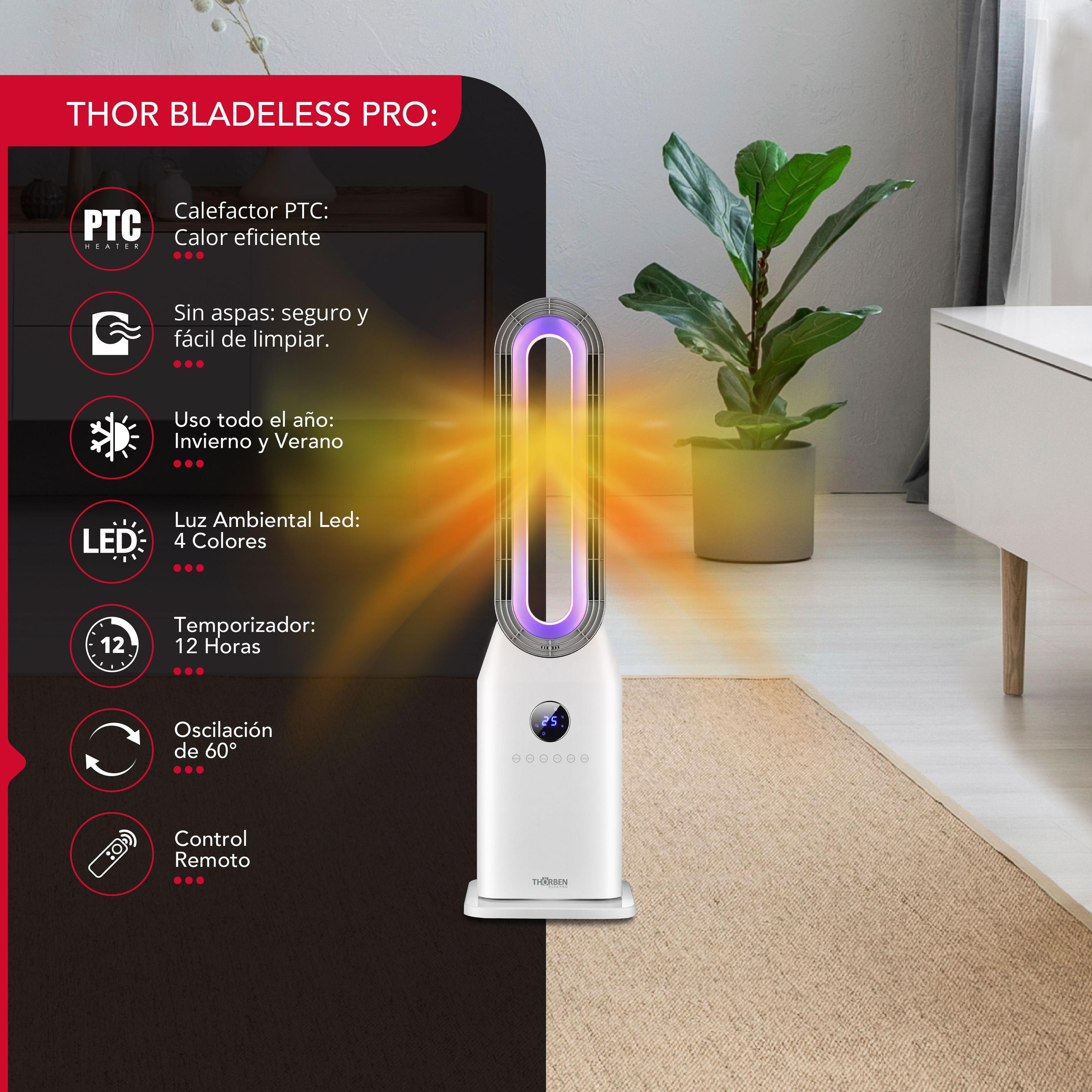 Ventilador & Calefactor Sin Aspas Thor Bladeless Pro-1