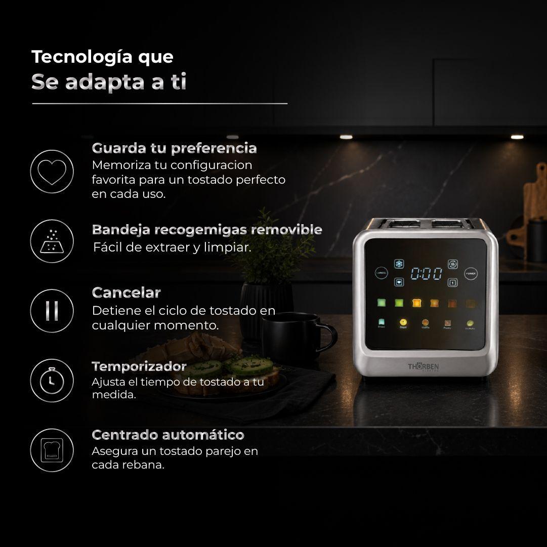 Tostador Digital Thor DigiToast 4 Rebanadas-2