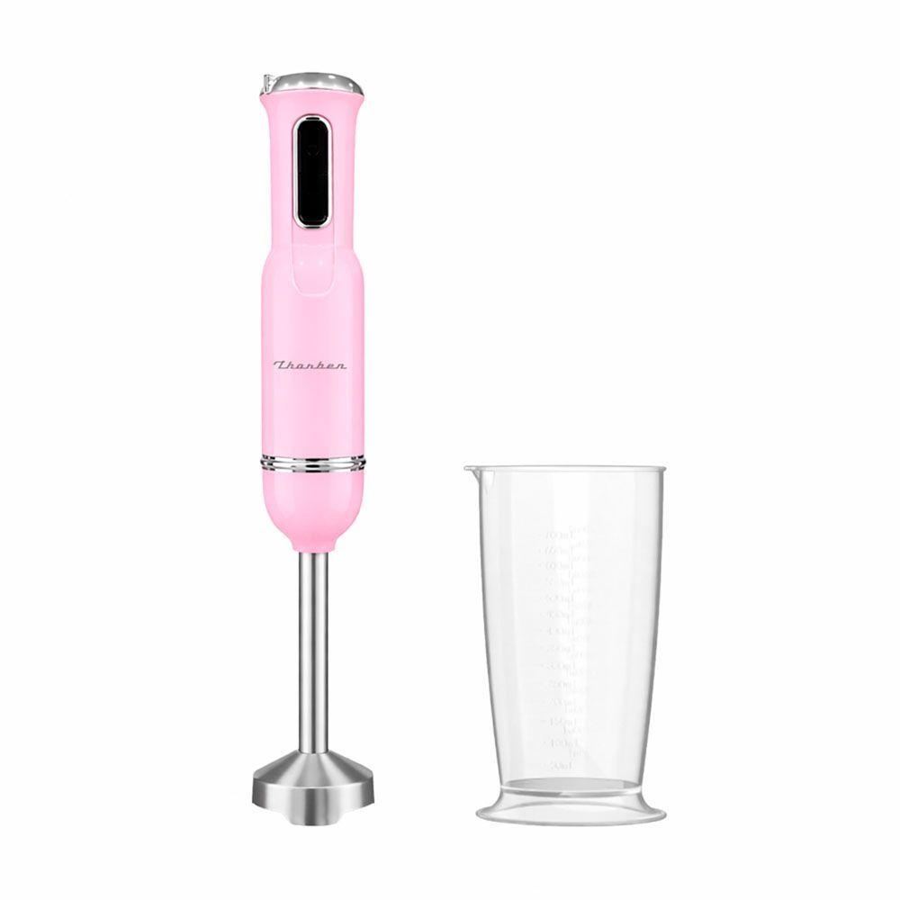 MiniPimmer Thorben Thor Retro Style Hand Mixer Pink-0