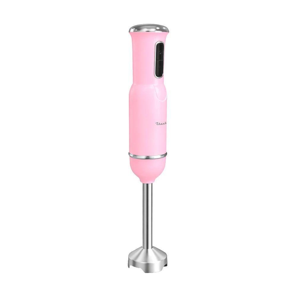 MiniPimmer Thorben Thor Retro Style Hand Mixer Pink-2