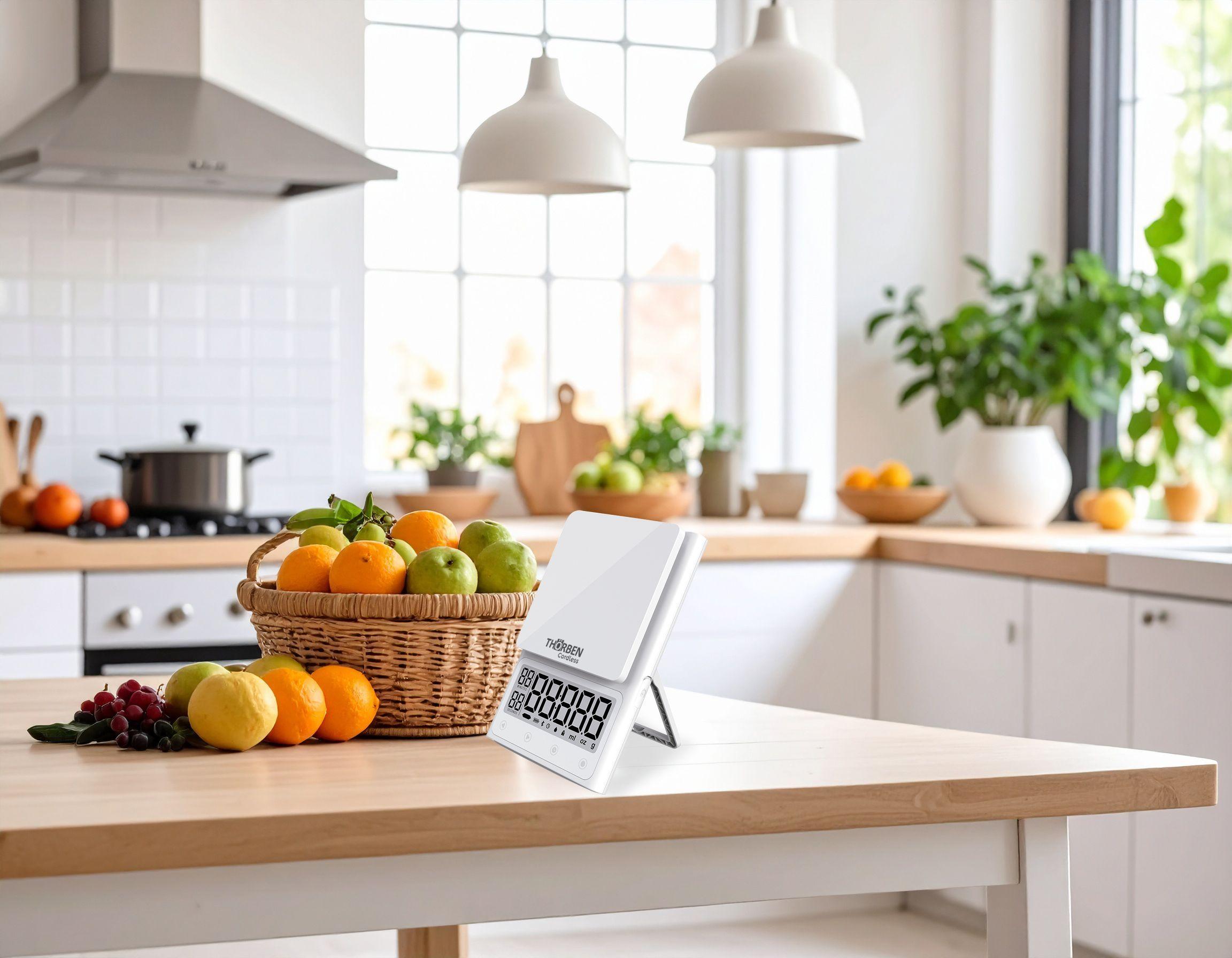 Pesa de Cocina 3 en 1 Digital Usb Thor Smart Kitchen Scale-2