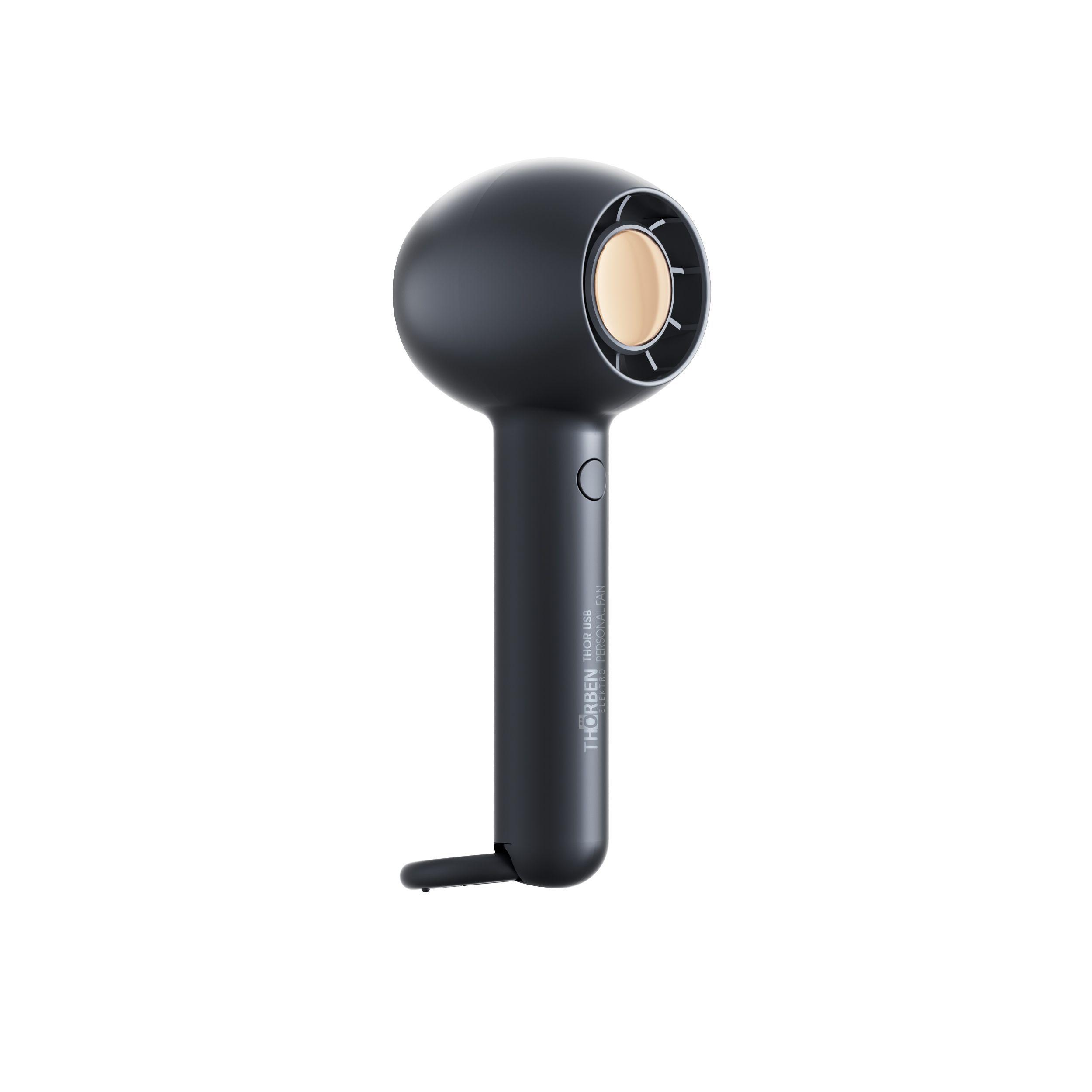 Ventilador Portátil Inalámbrico USB Thor USB Personal Fan Black-1