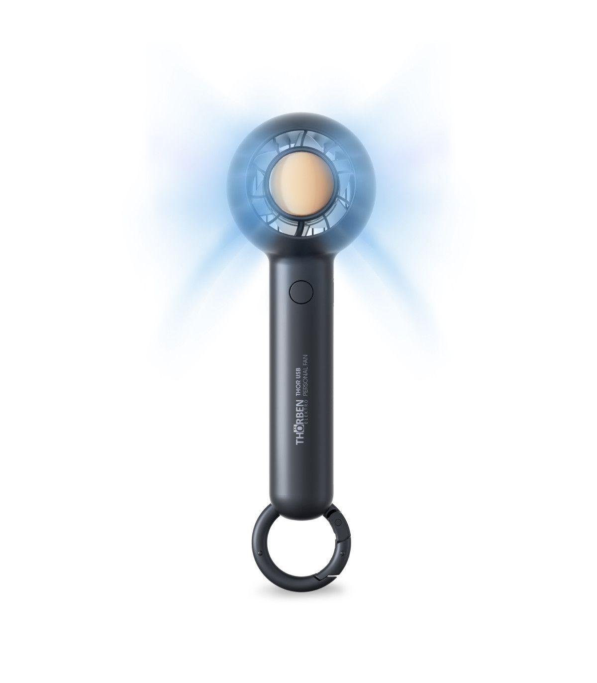 Ventilador Portátil Inalámbrico USB Thor USB Personal Fan Black-2