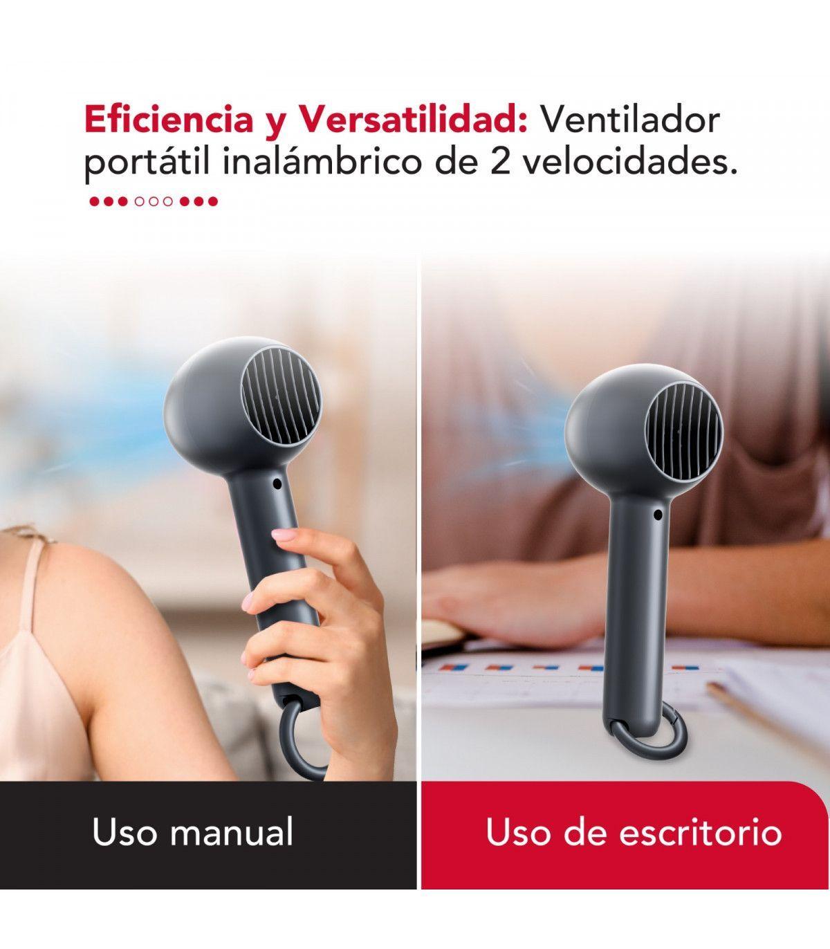 Ventilador Portátil Inalámbrico USB Thor USB Personal Fan Black-4