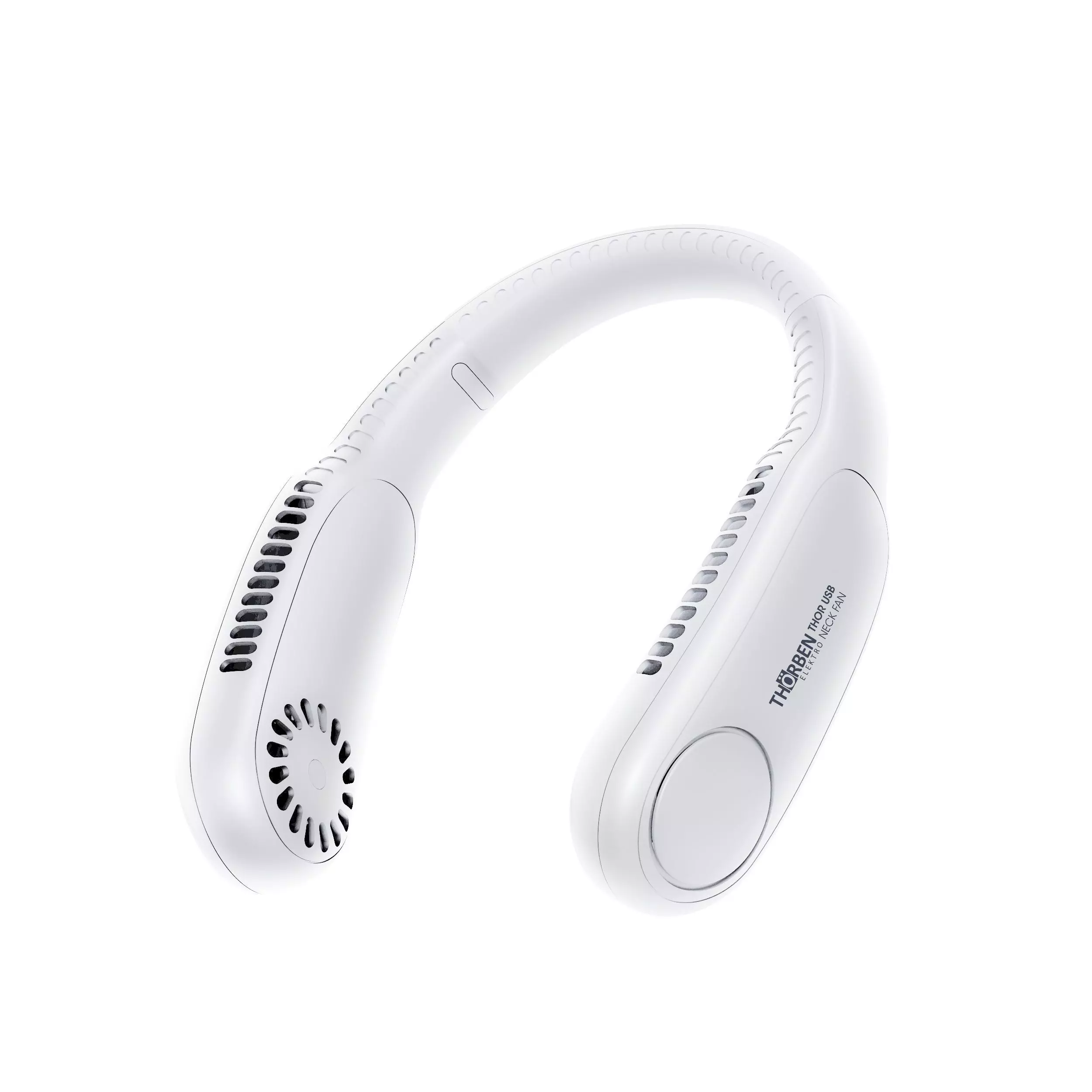 Ventilador Cuello Inalámbrico Blanco USB Thor Neck Fan White-0