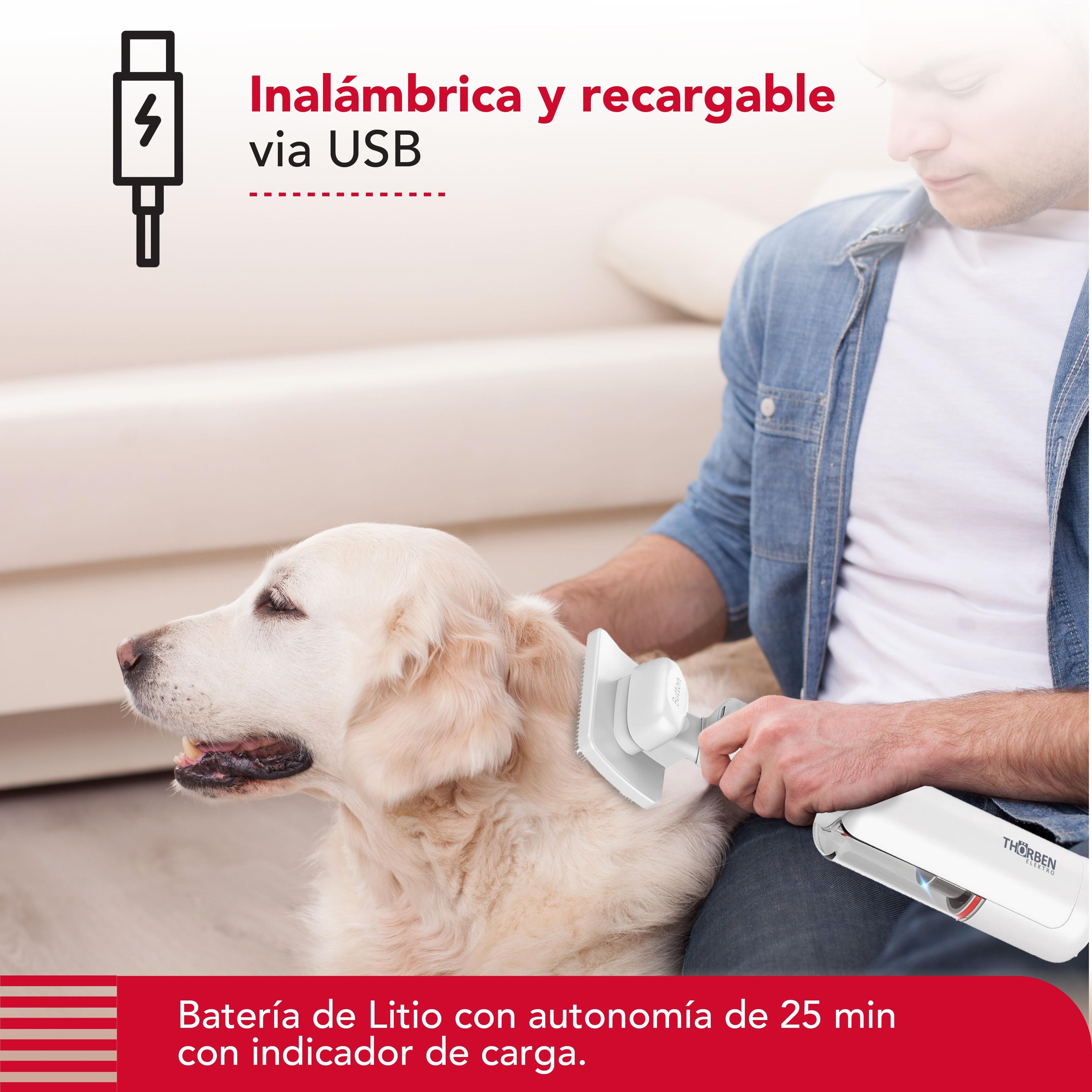 Cepillo & Aspiradora Thor Cordless Usb Pet Vac-5