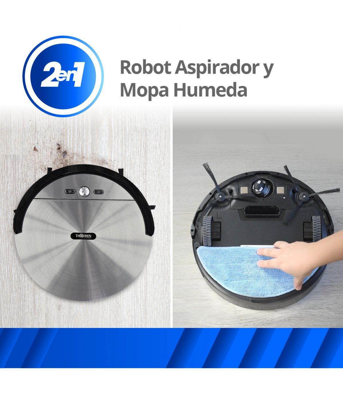ASPIRADORA ROBOT Y TRAPEADORA THOR DUAL T BOT PLUS-6