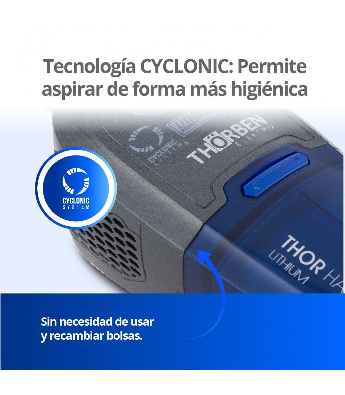 Aspiradora manual inalambrica Thor Handy Lithium 12.8V-2