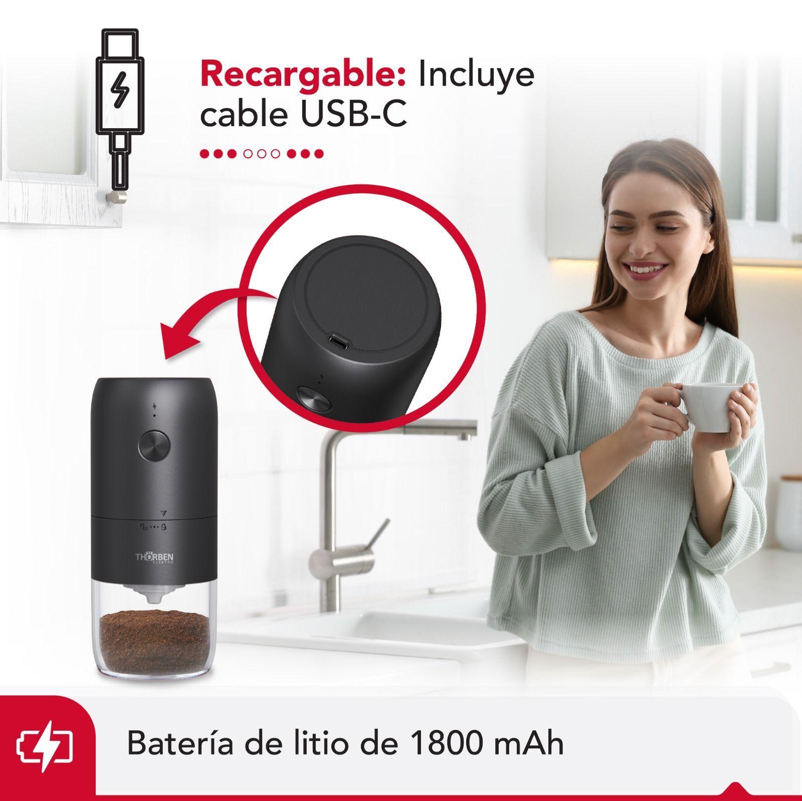 Molinillo de Caf USB Thor Coffee Grinder-3