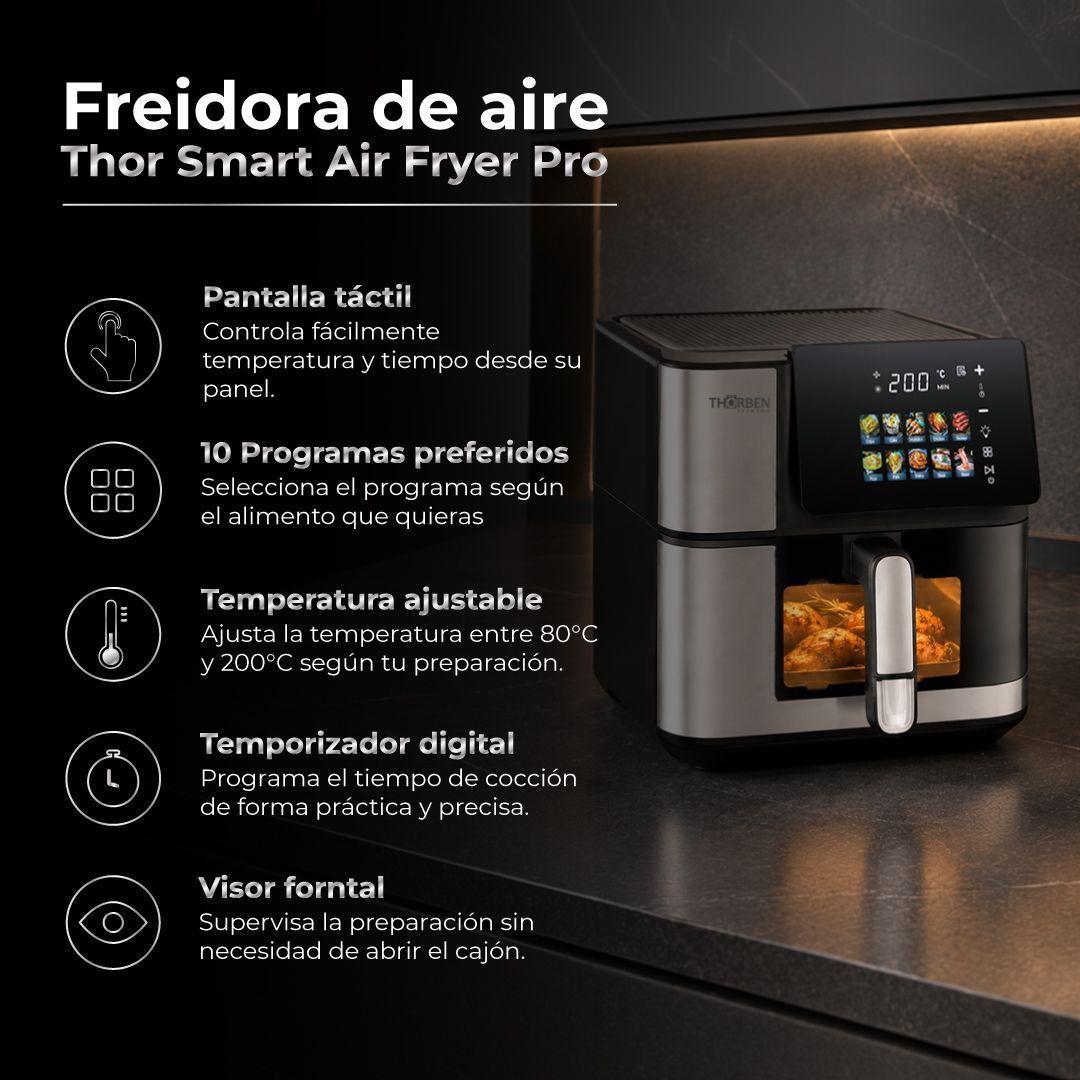 Freidora de Aire Digital Thor Smart Air Fryer Pro 8 8 L-1