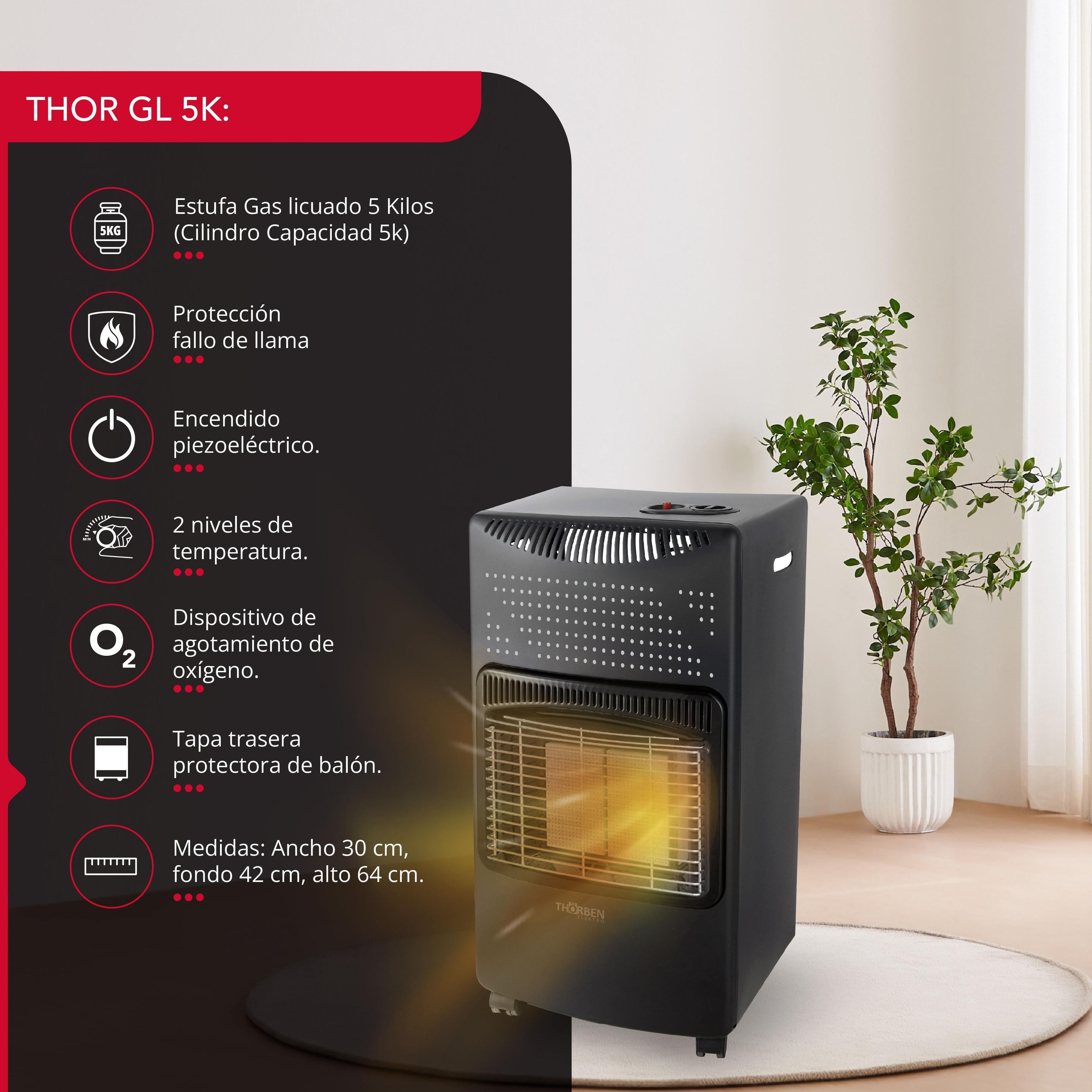Estufa Gas 5L Thor GL 5K-2