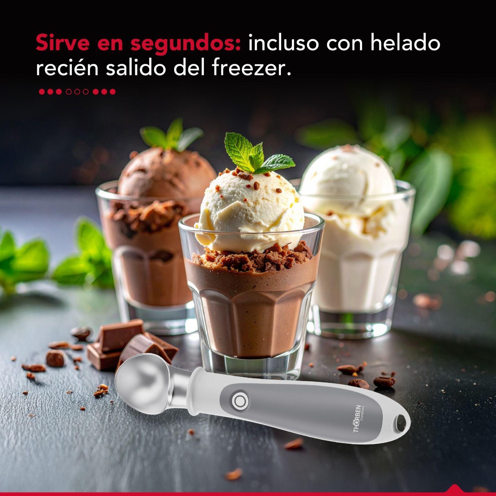 Cuchara Helado 2 Temperaturas USB Thor Ice Cream Spoon-6