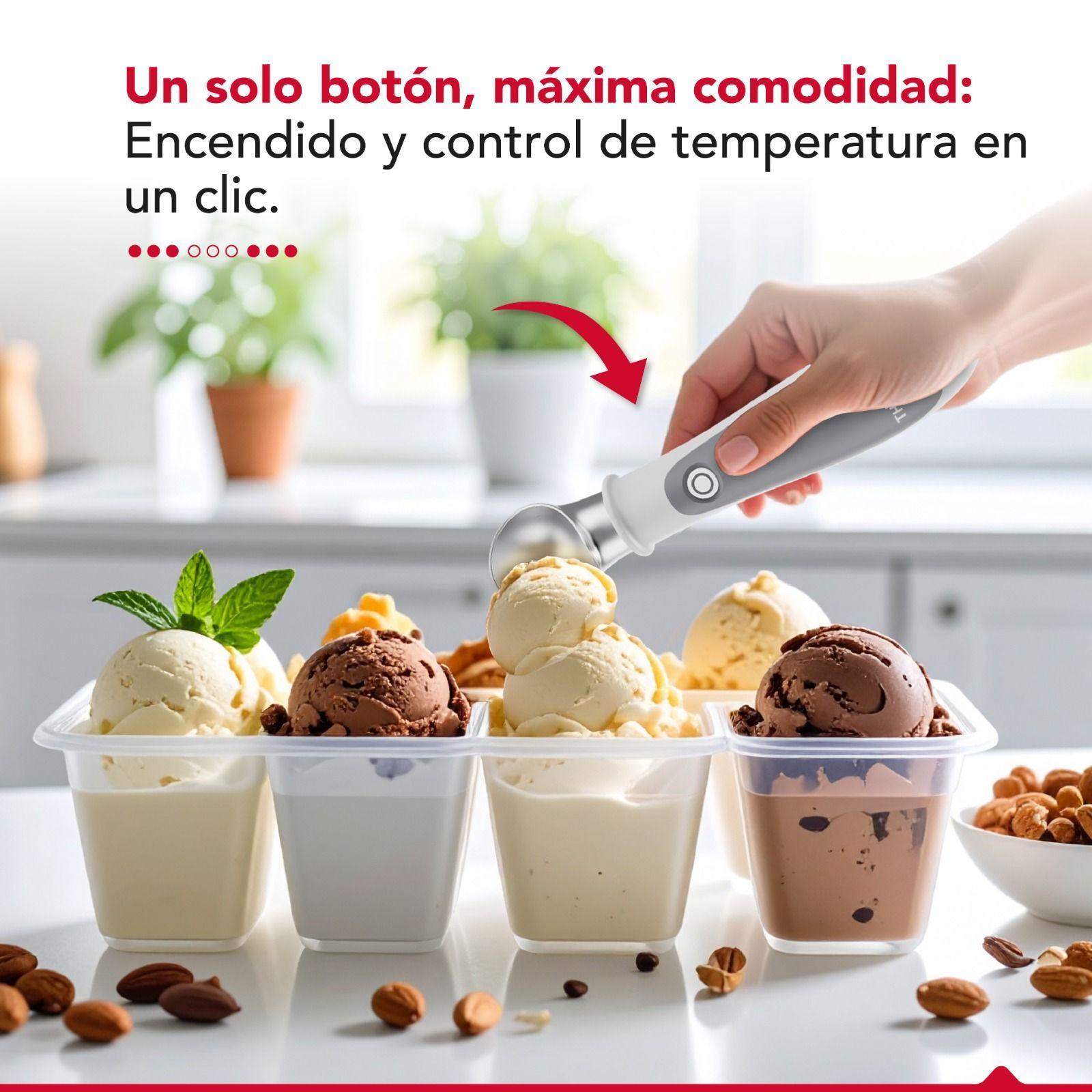 Cuchara Helado 2 Temperaturas USB Thor Ice Cream Spoon-8