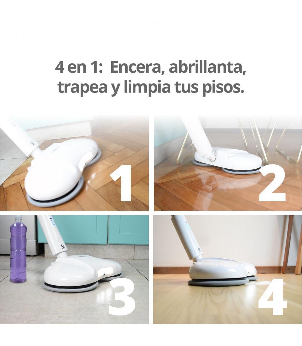 Enceradora, Pulidora y Mopa Inalámbrica Thor Spin Bot 4X-2