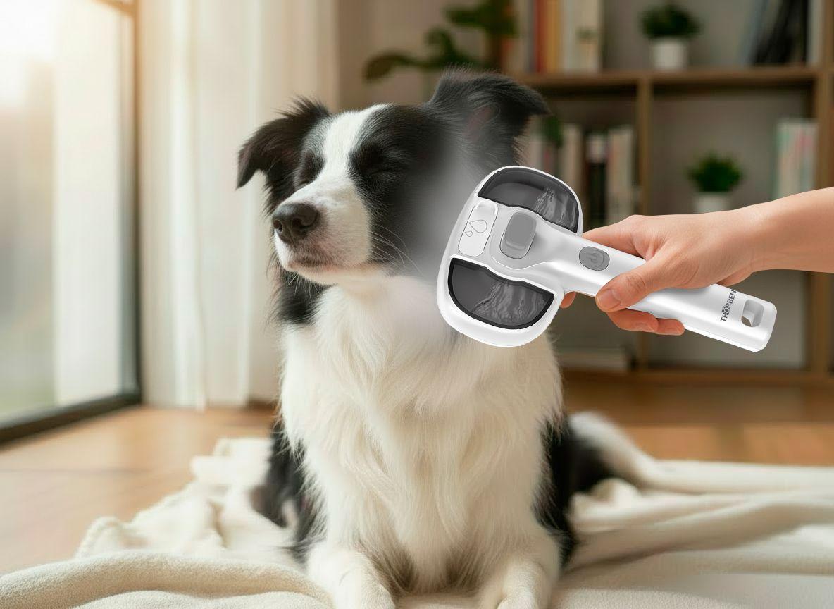 Cepillo Vaporizador para Mascotas Thor USB Pet Steam Brush-5