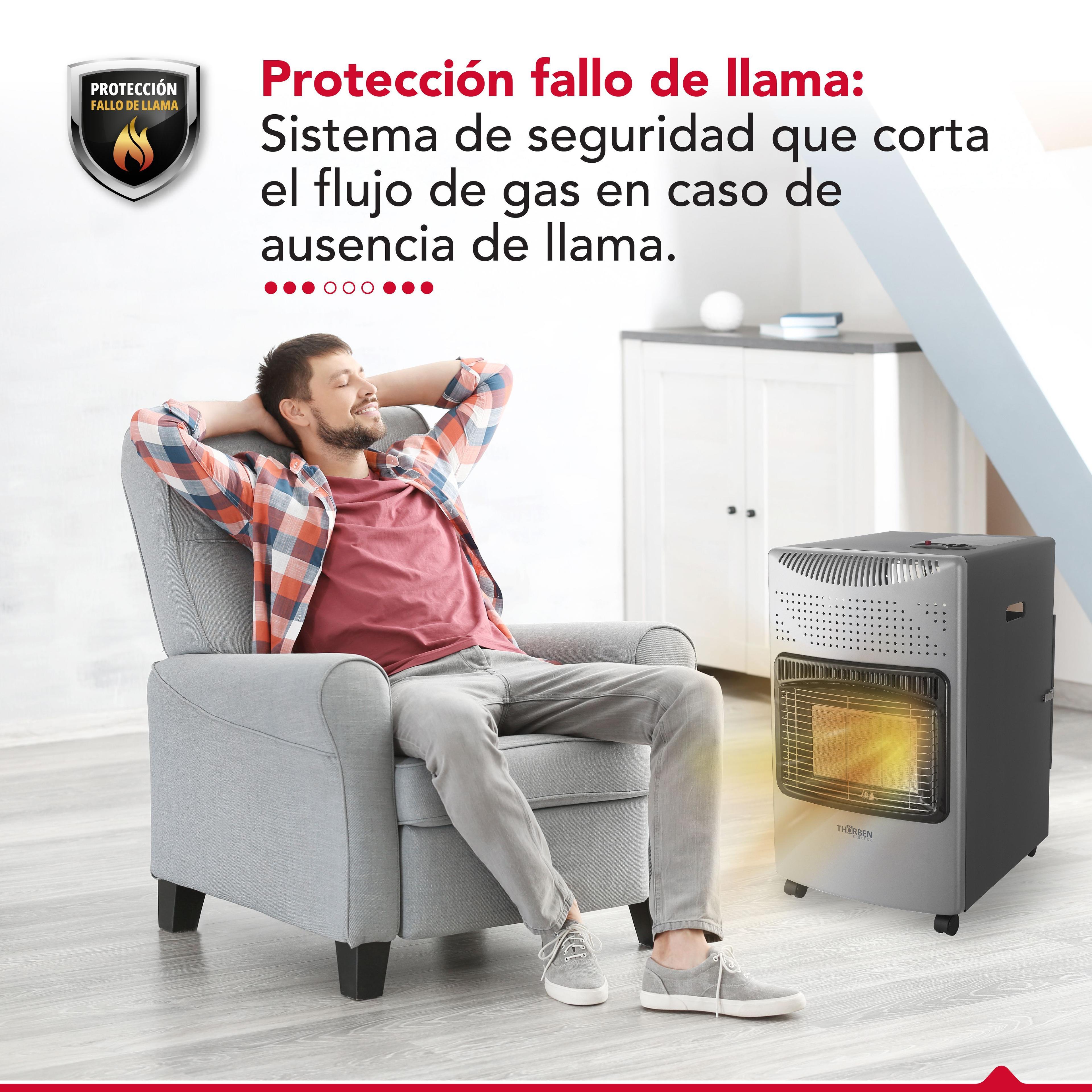 Estufa Gas 15L Thor GL 15K Plateada-5