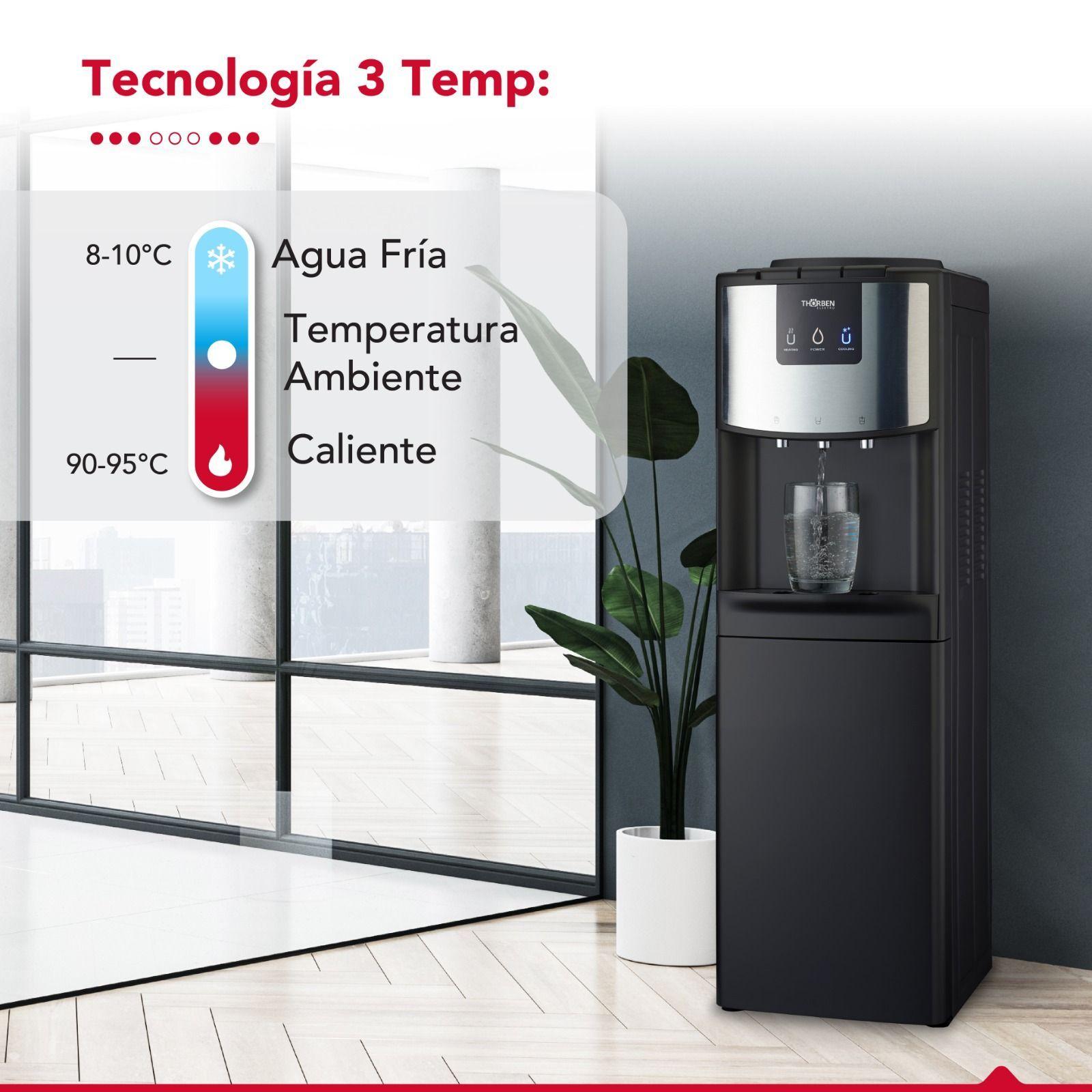 Dispensador de Agua Pedestal 3 Temperaturas Thor 3temp Stand-3