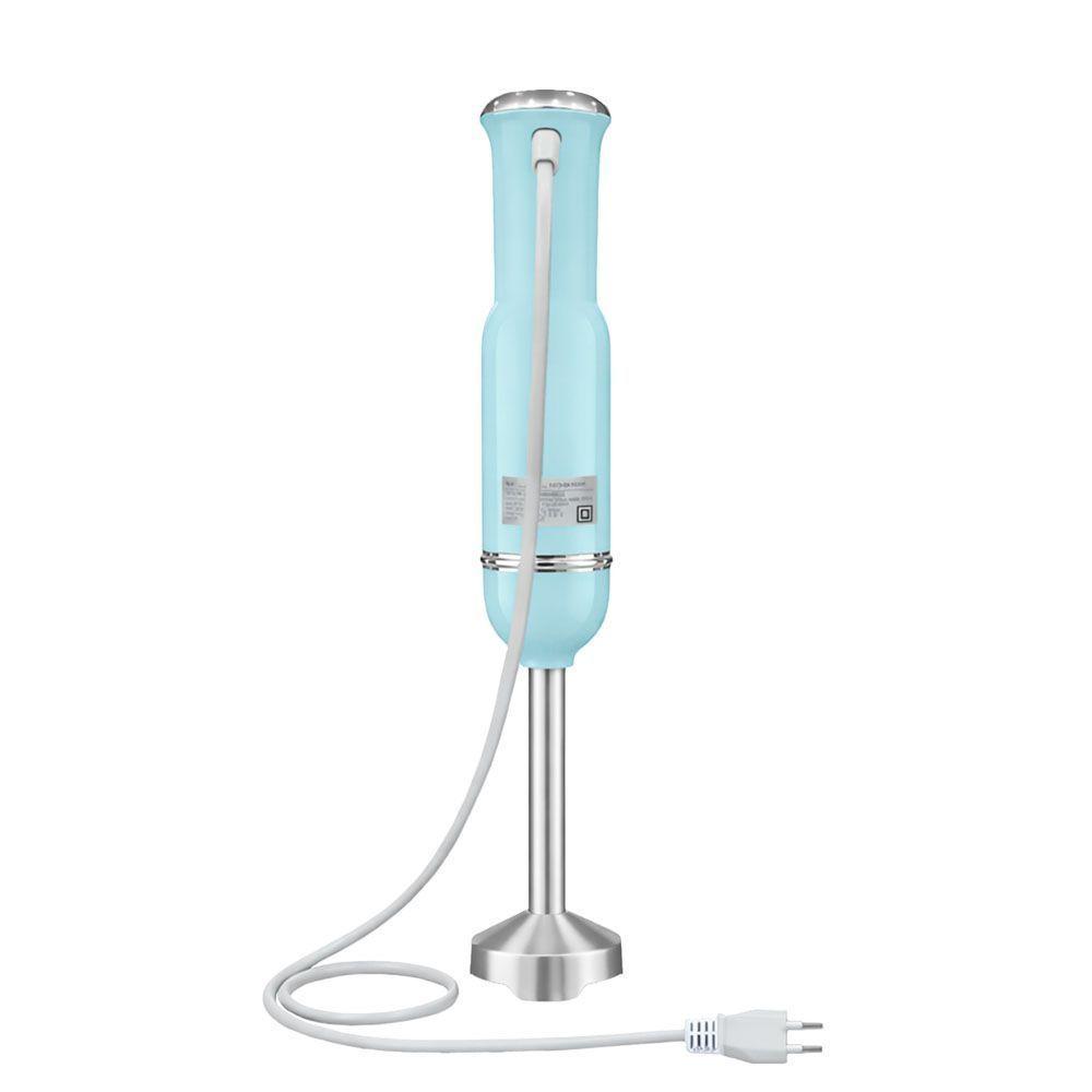 MiniPimmer Thorben Thor Retro Style Hand Mixer Light Blue-3