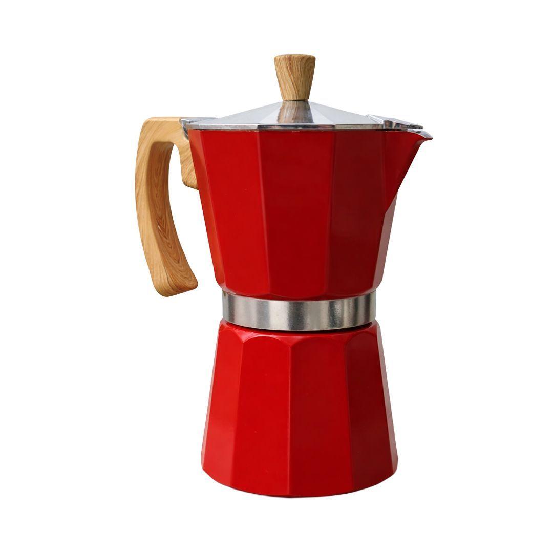 Cafetera Moka Thor Moka Milano de 9 tazas Rojo-2