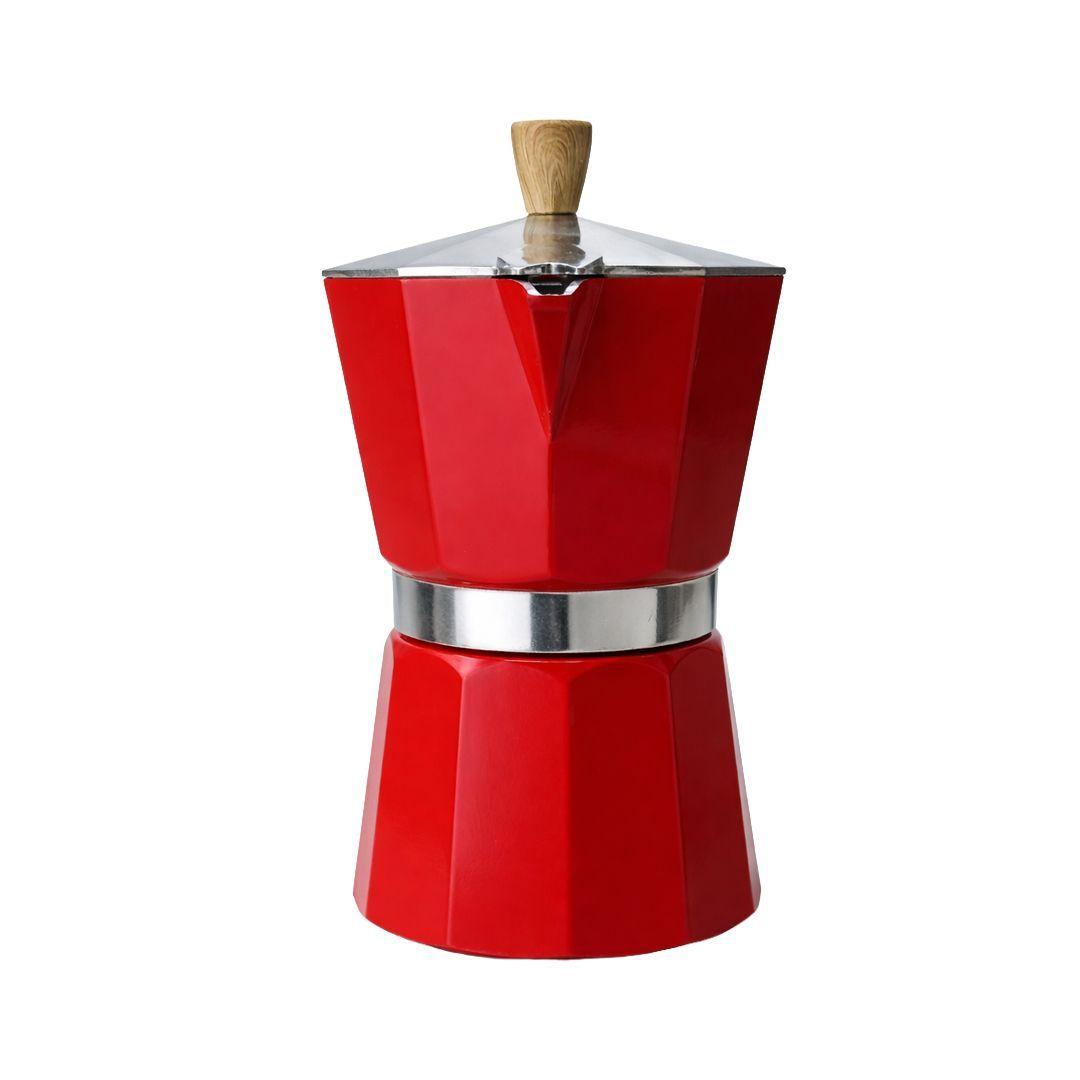 Cafetera Moka Thor Moka Milano de 9 tazas Rojo-3