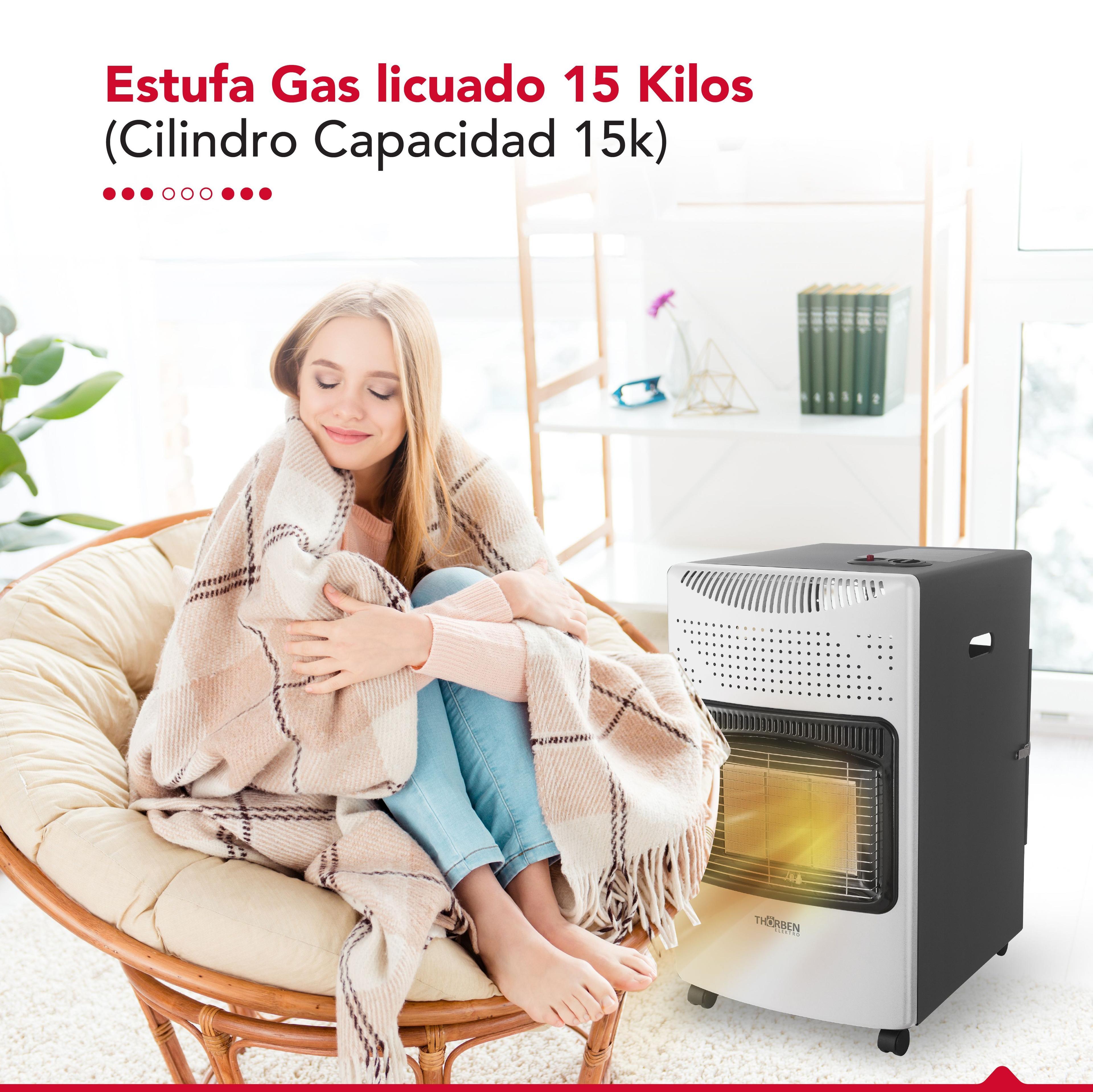 Estufa Gas 15L Thor GL 15K Blanca-2
