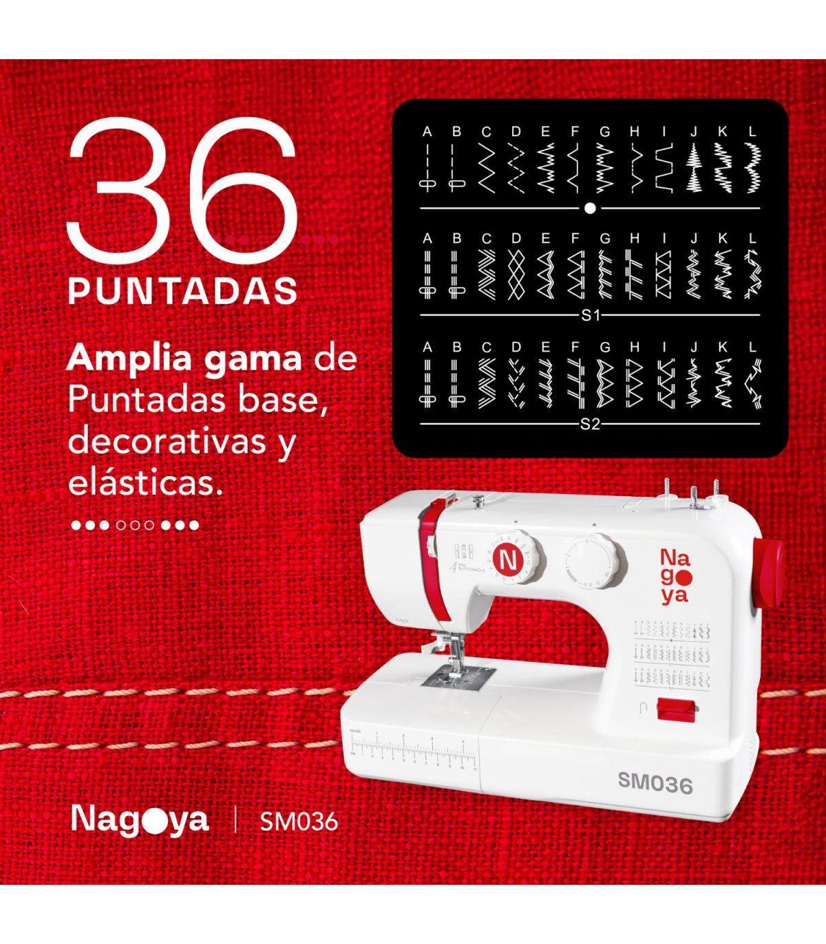 Maquina de Coser 36 Puntadas Nagoya SM 36-7
