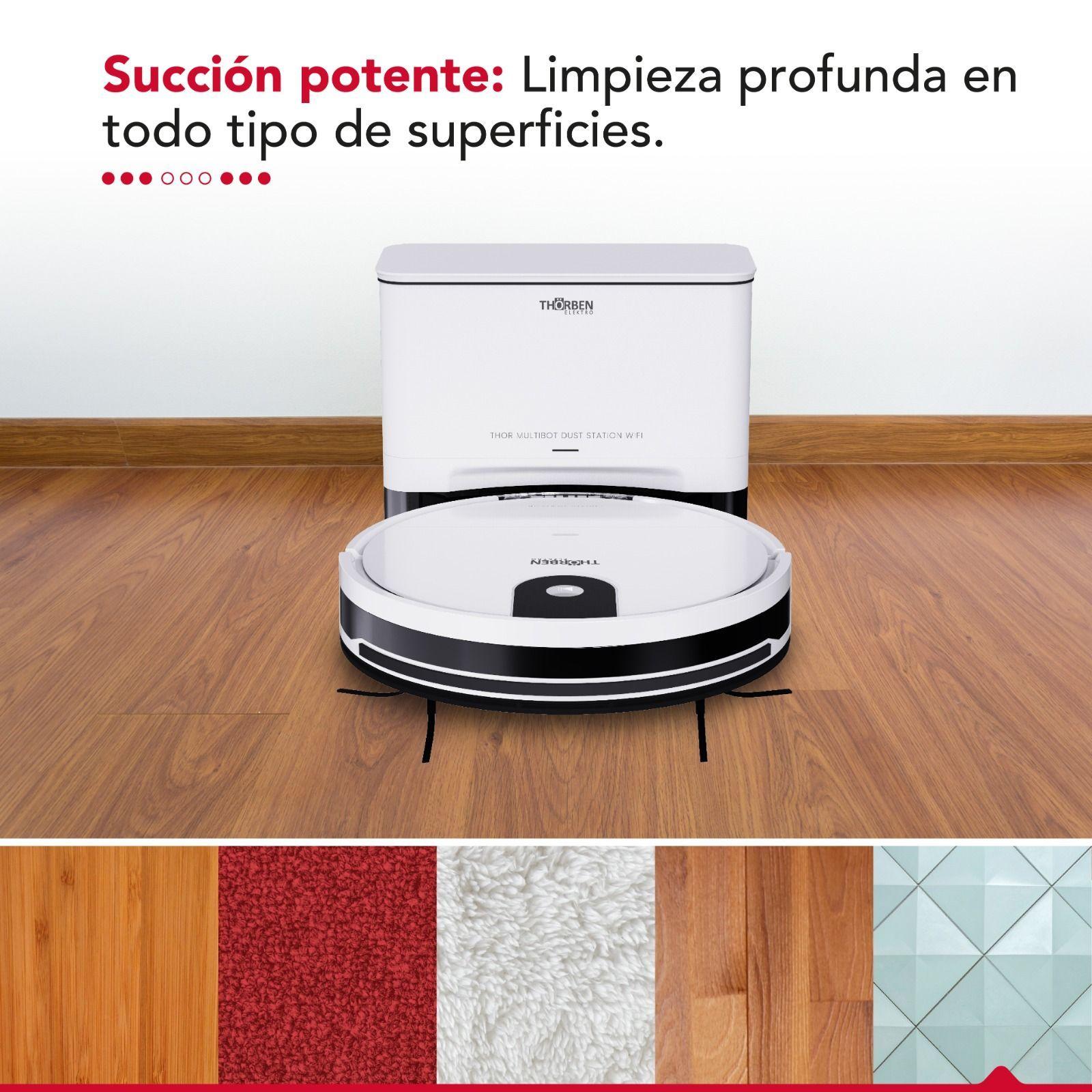 Aspiradora Robot Thor Multibot Dust Station Wifi-3