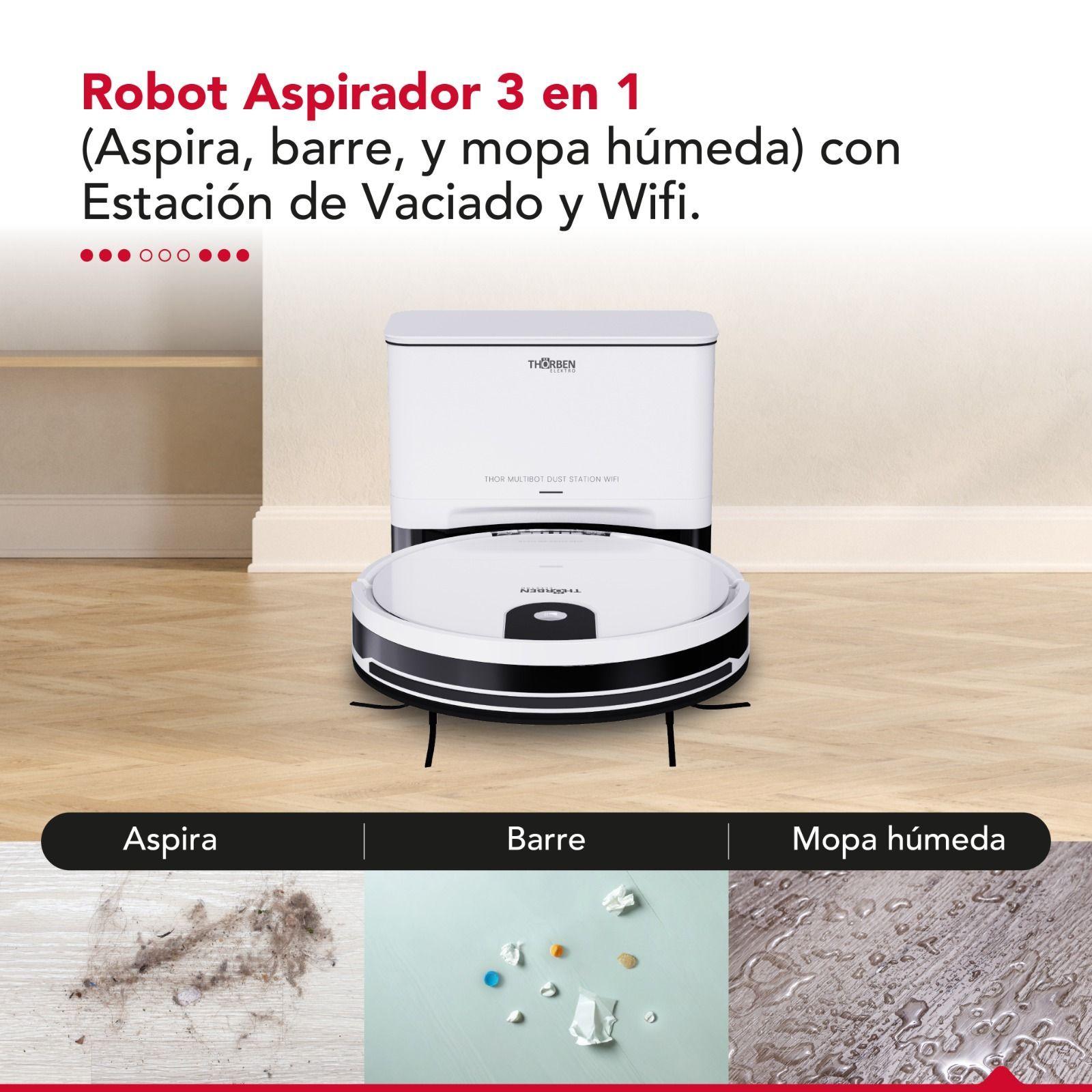 Aspiradora Robot Thor Multibot Dust Station Wifi-4
