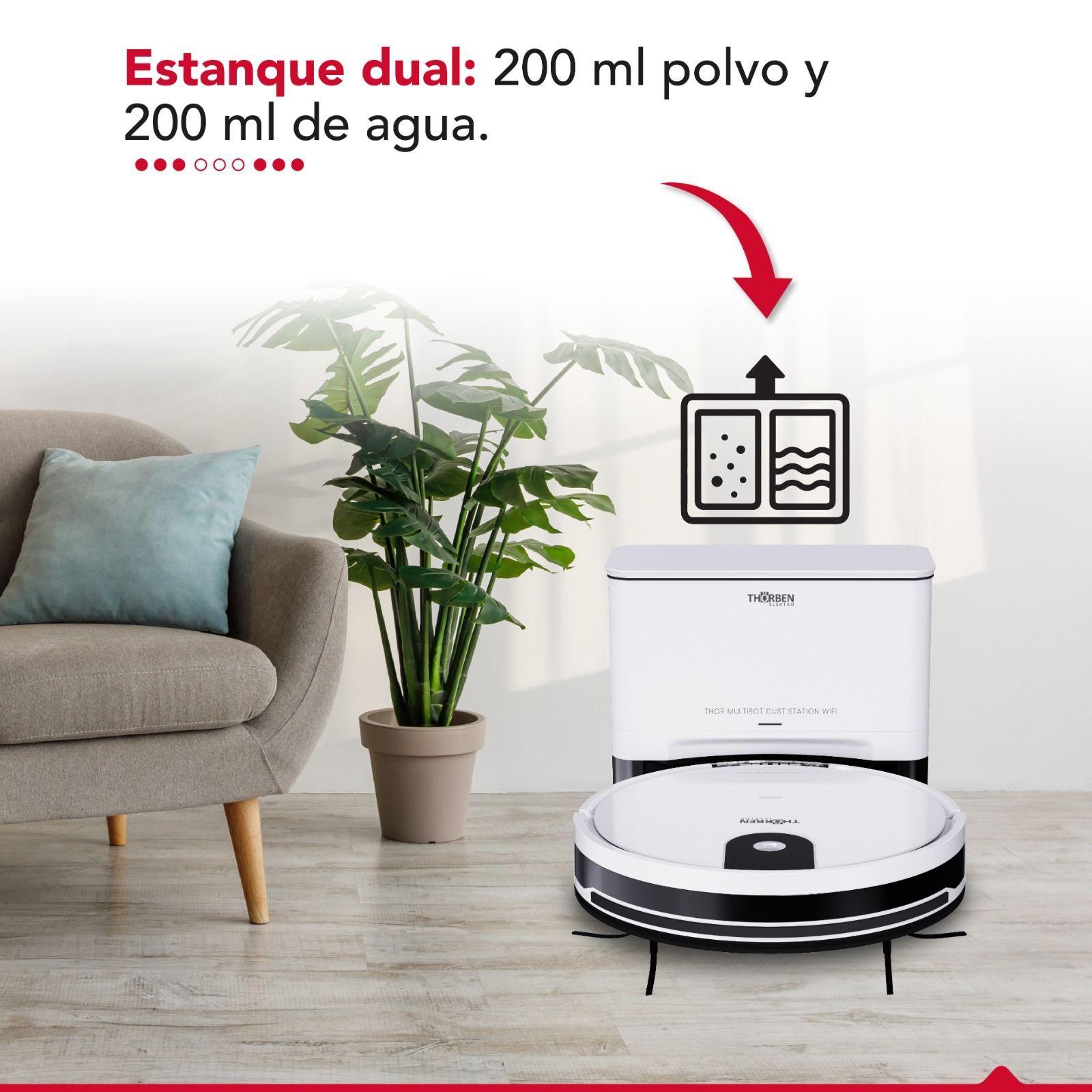 Aspiradora Robot Thor Multibot Dust Station Wifi-8