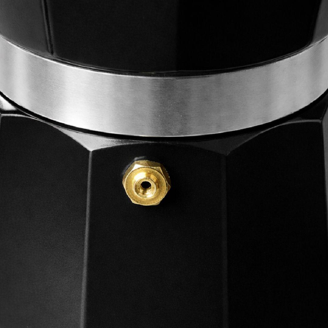 Cafetera Moka Thor Moka Milano de 9 tazas Negro-8