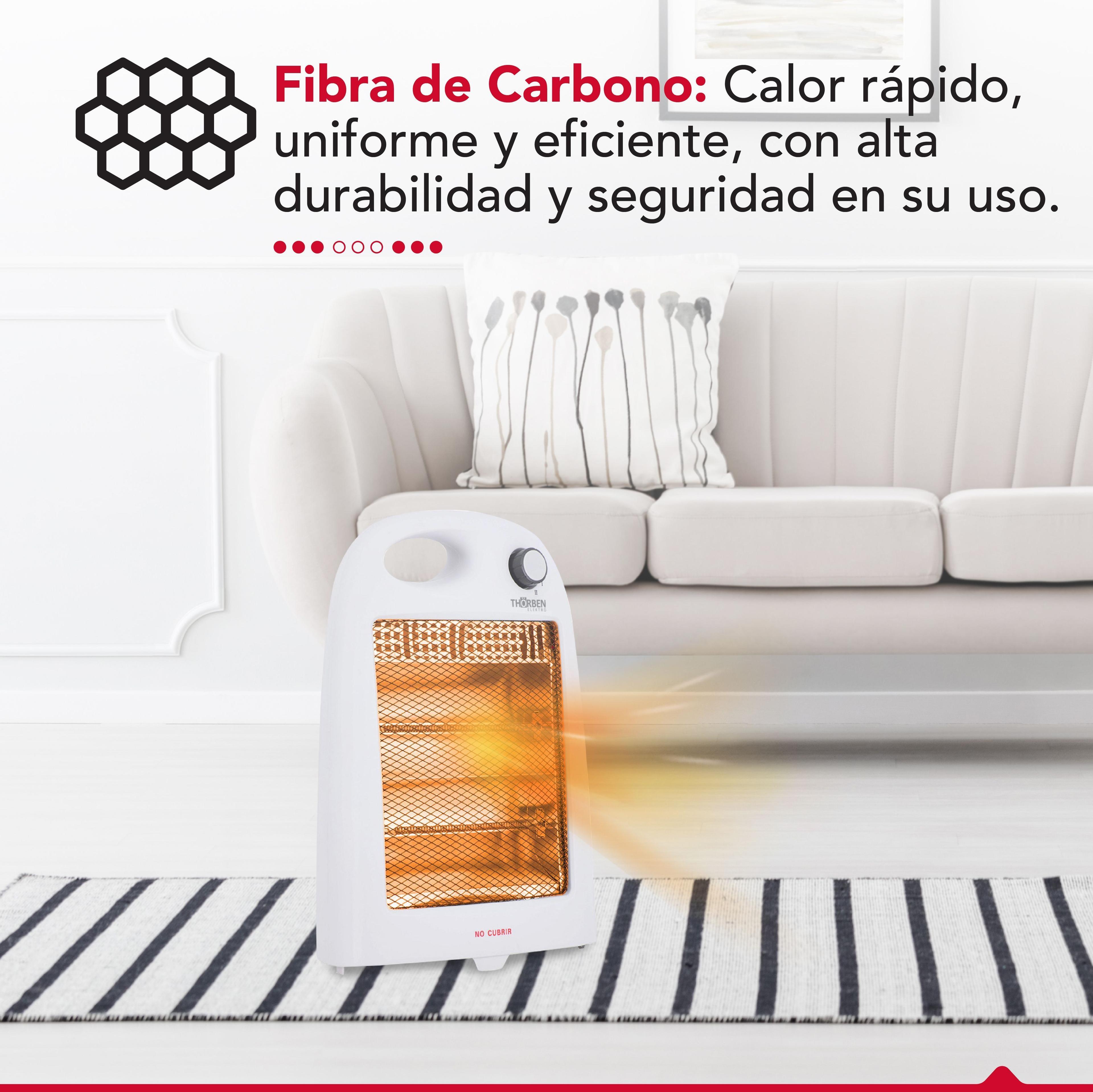 Estufa Eléctrica 2 potencias 400W-800W Thor Carbón Heat -4