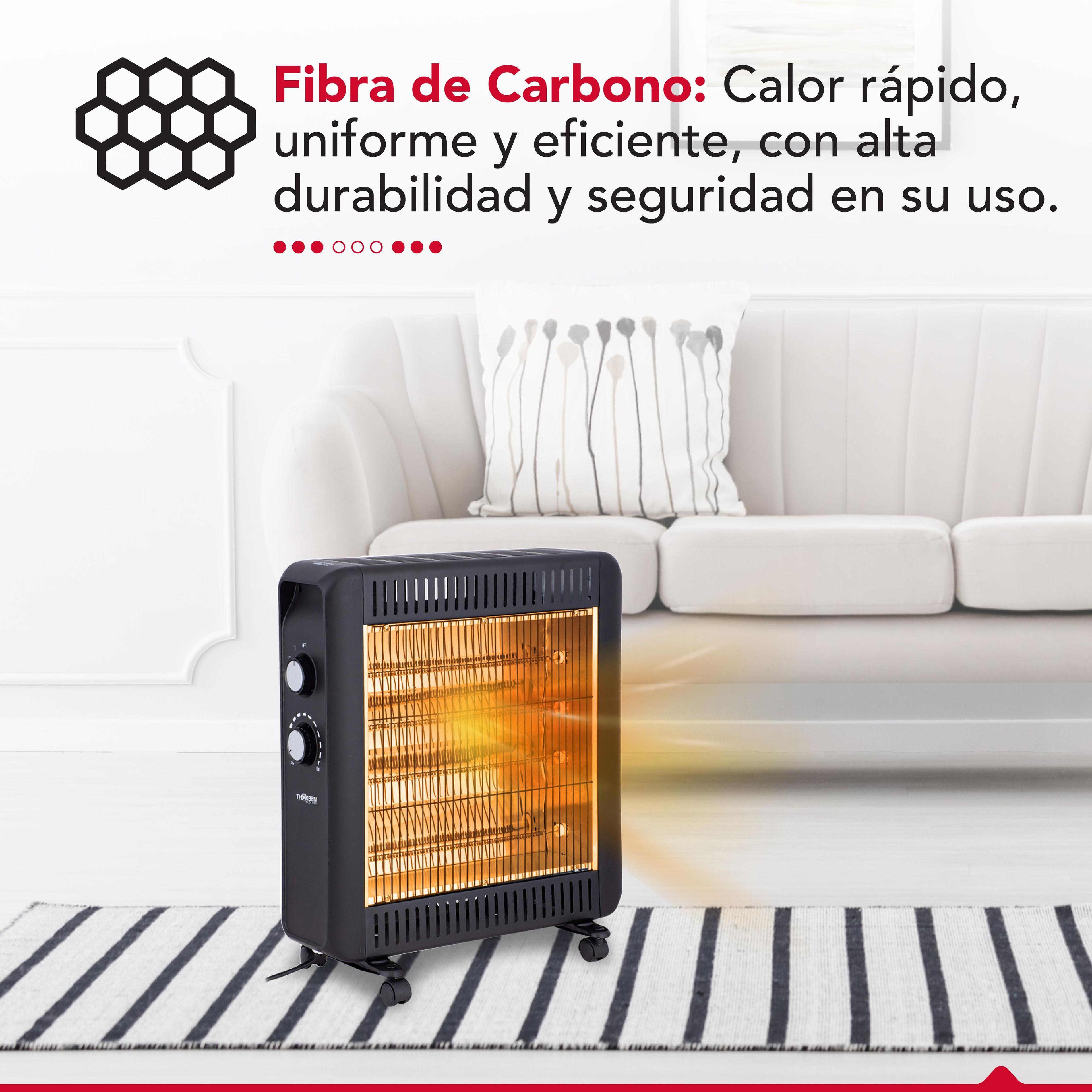 Estufa Eléctrica Exterior 2 potencias 1100-2200W Thor Carbón Heat -2