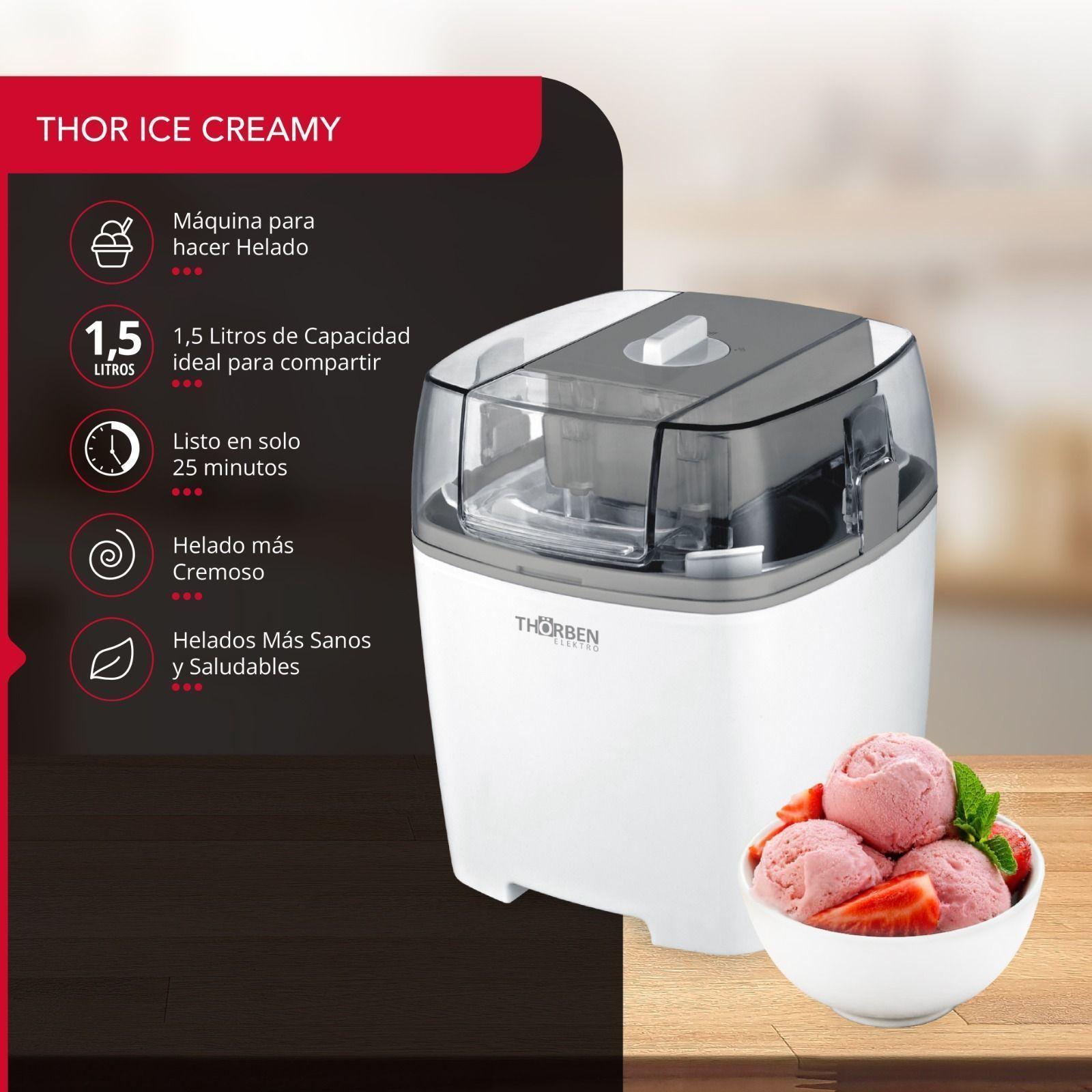 Maquina de Helados Thor Ice Creamy-6