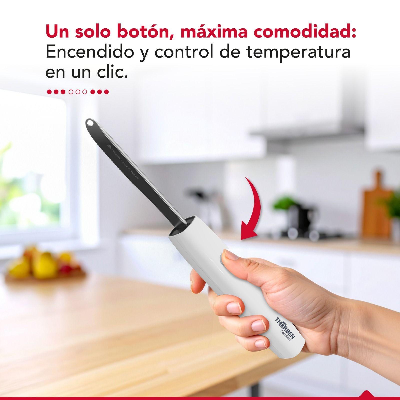 Cuchillo termico 2 Temperaturas USB Thor Butter Knife-6