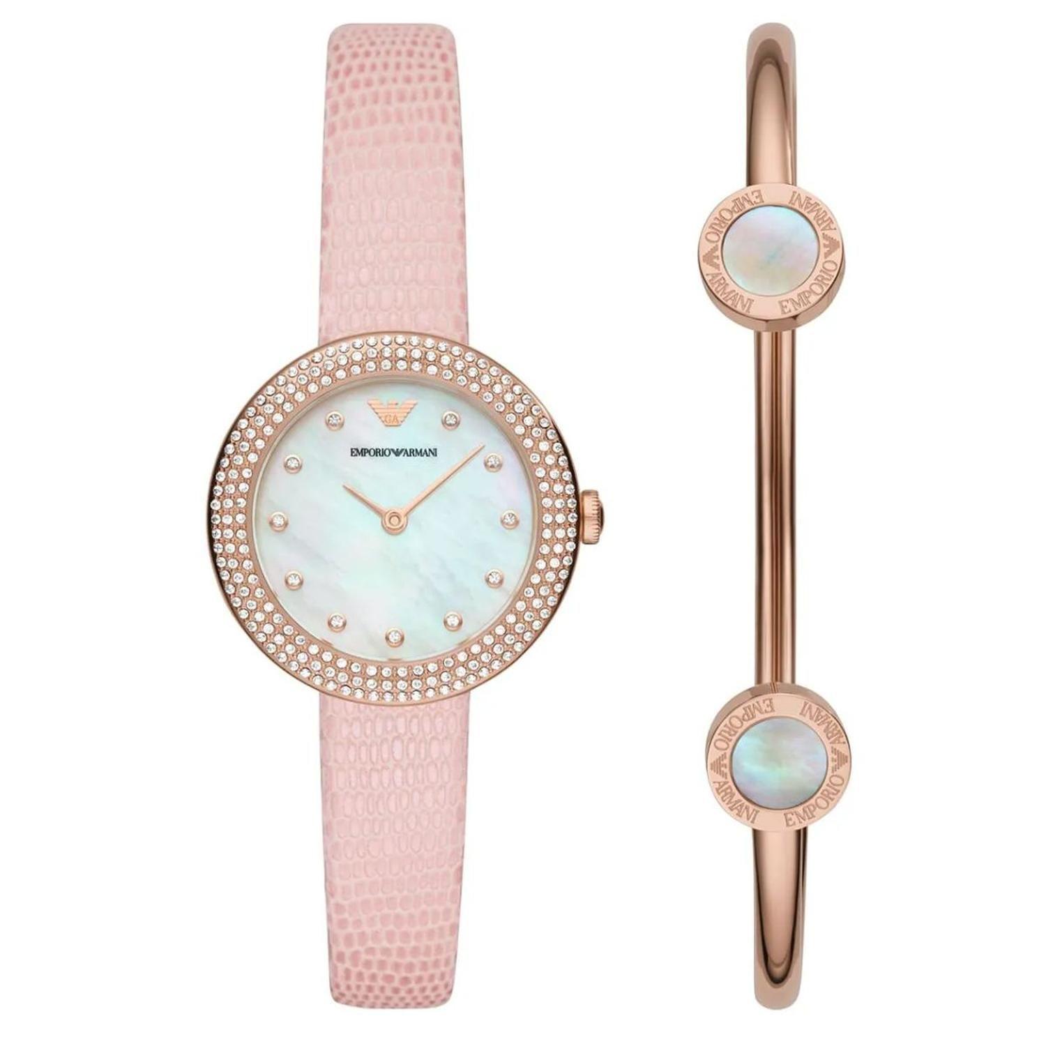 Reloj Emporio Armani Mujer Set Brazalete AR80061-2
