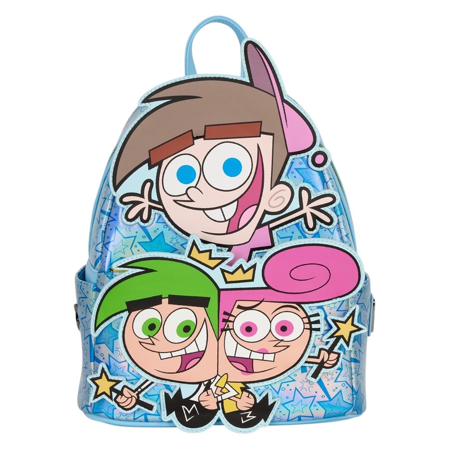 Mochila Loungefly Unisex Fairly OddParents NYCC Glow-0