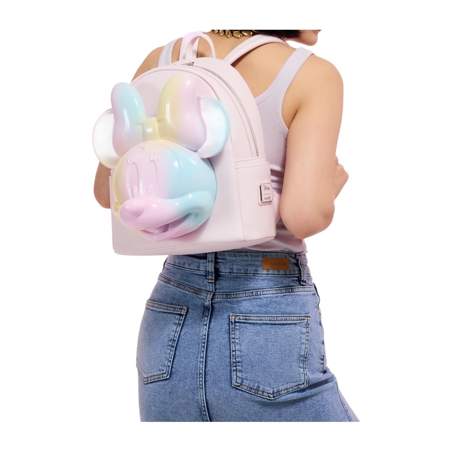 Mochila Loungefly Mujer Minnie Mouse Pastel Tie-Dye-2