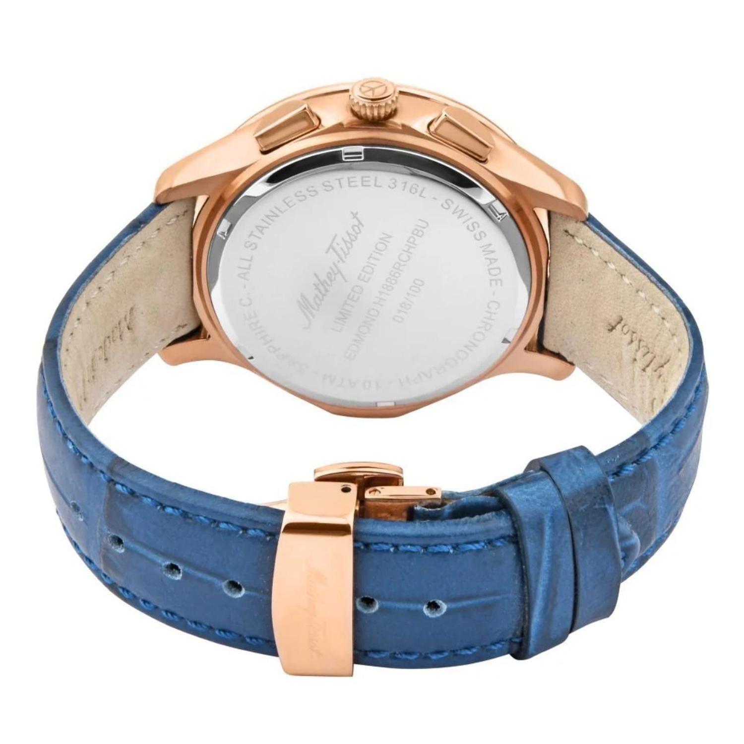 Reloj Mathey-Tissot Hombre Edmond G10 H1886RCHPBU-2